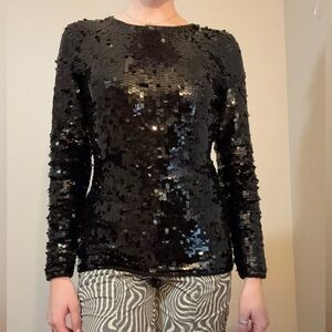 cathy hardwick sequin top